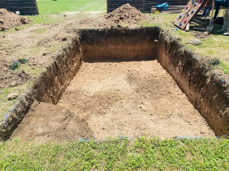 Before: excavation